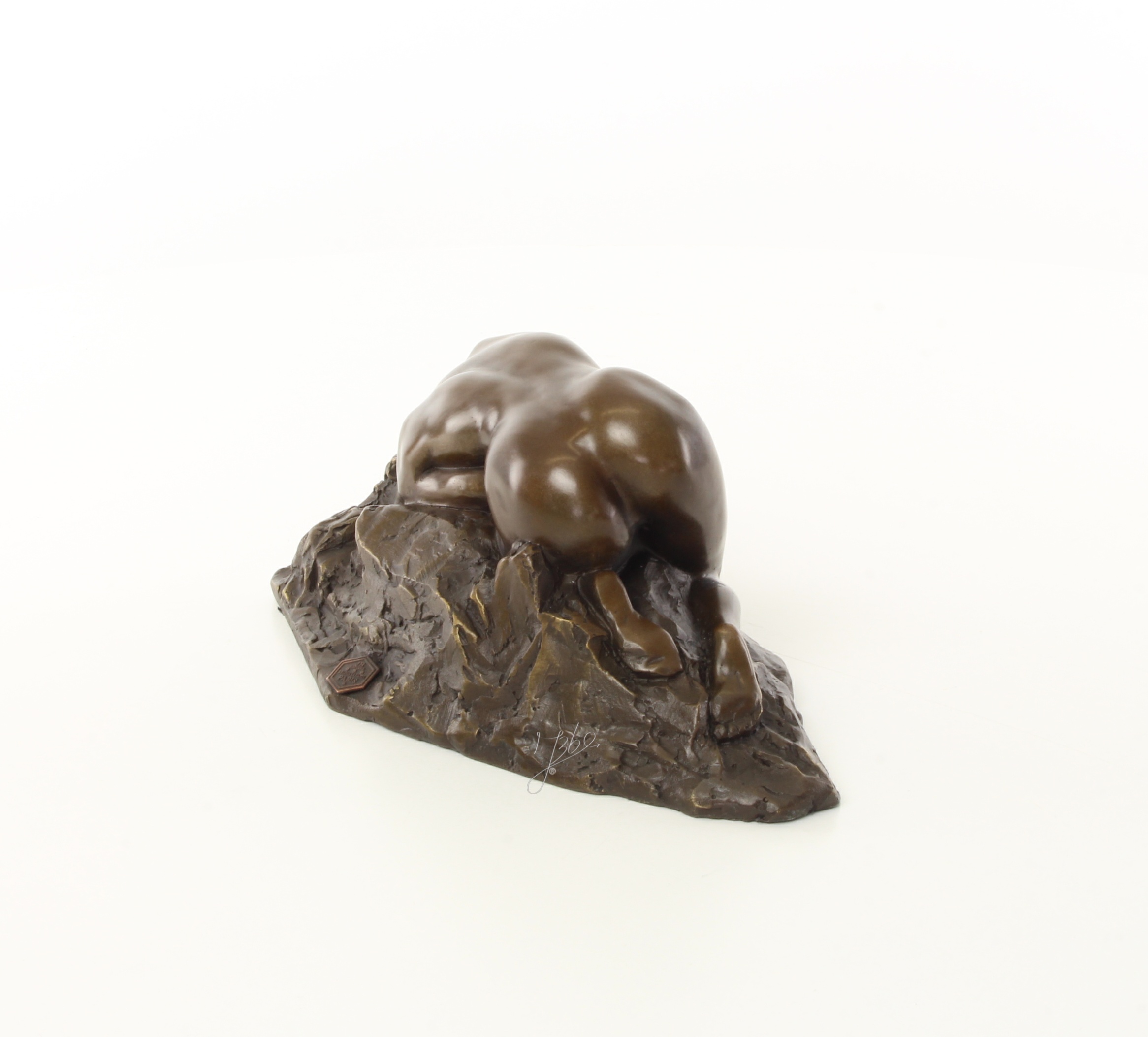 Abstrakte Bronze Skulptur Kniende Danaid Kunstwerk entdecken 6