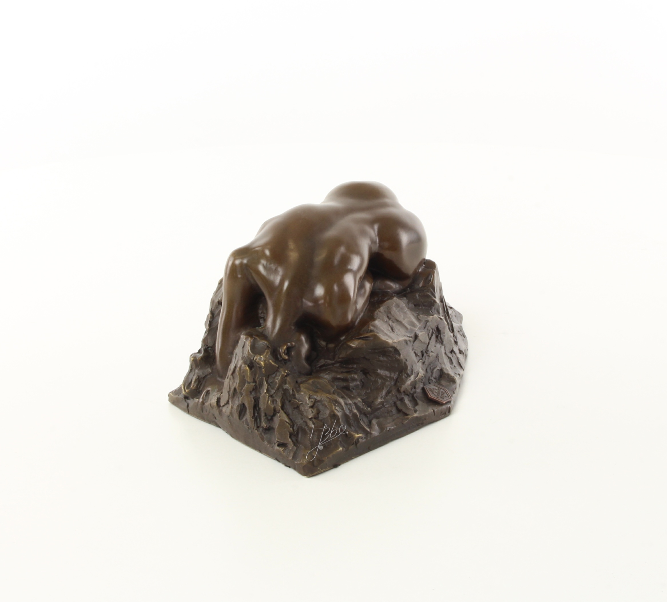 Abstrakte Bronze Skulptur Kniende Danaid Kunstwerk entdecken 15