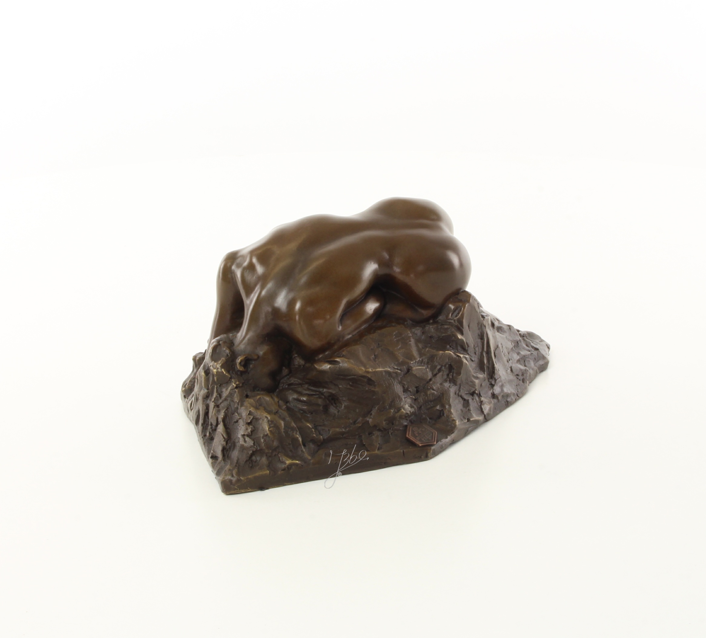 Abstrakte Bronze Skulptur Kniende Danaid Kunstwerk entdecken 16