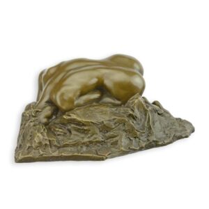 Abstrakte Bronze Skulptur Kniende Danaid Kunstwerk entdecken