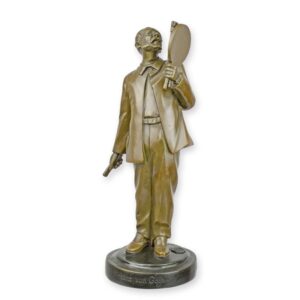 Hochwertige Bronzeplastik des Malers Vincent van Gogh entdecken