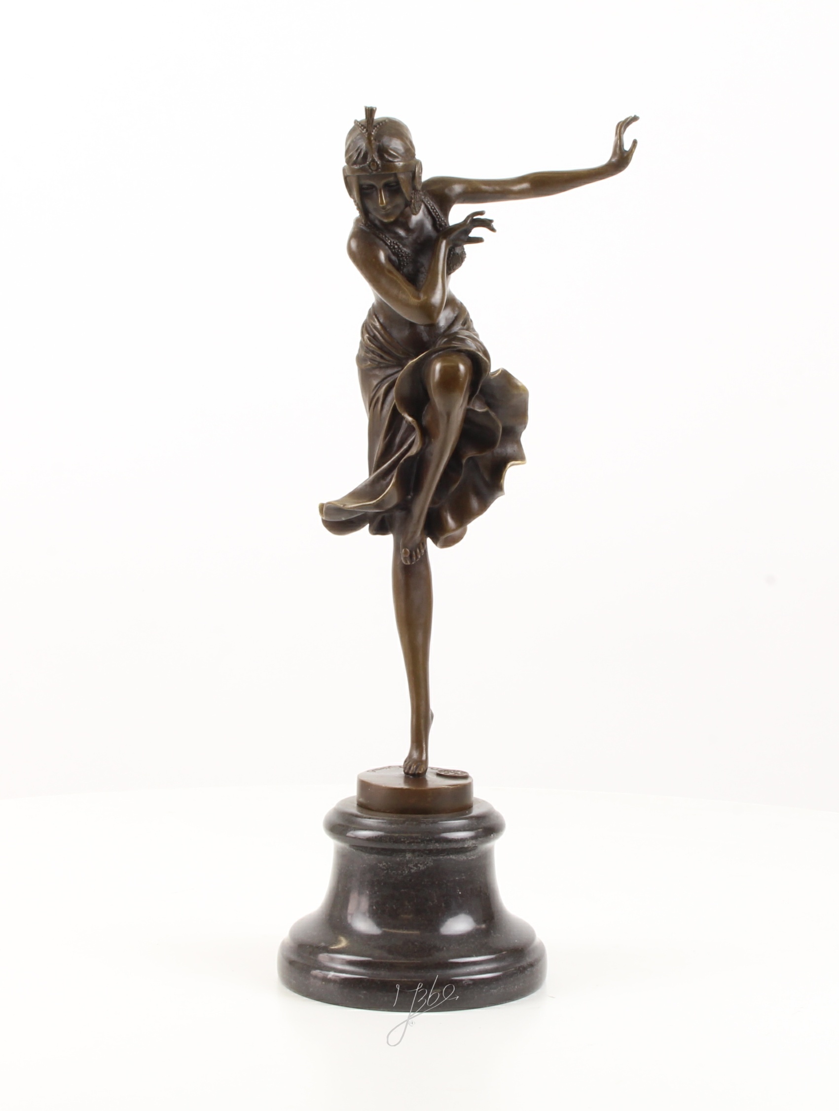 Exquisite Bronze Tänzerin Skulptur Hindu Tänzerin Statue 3