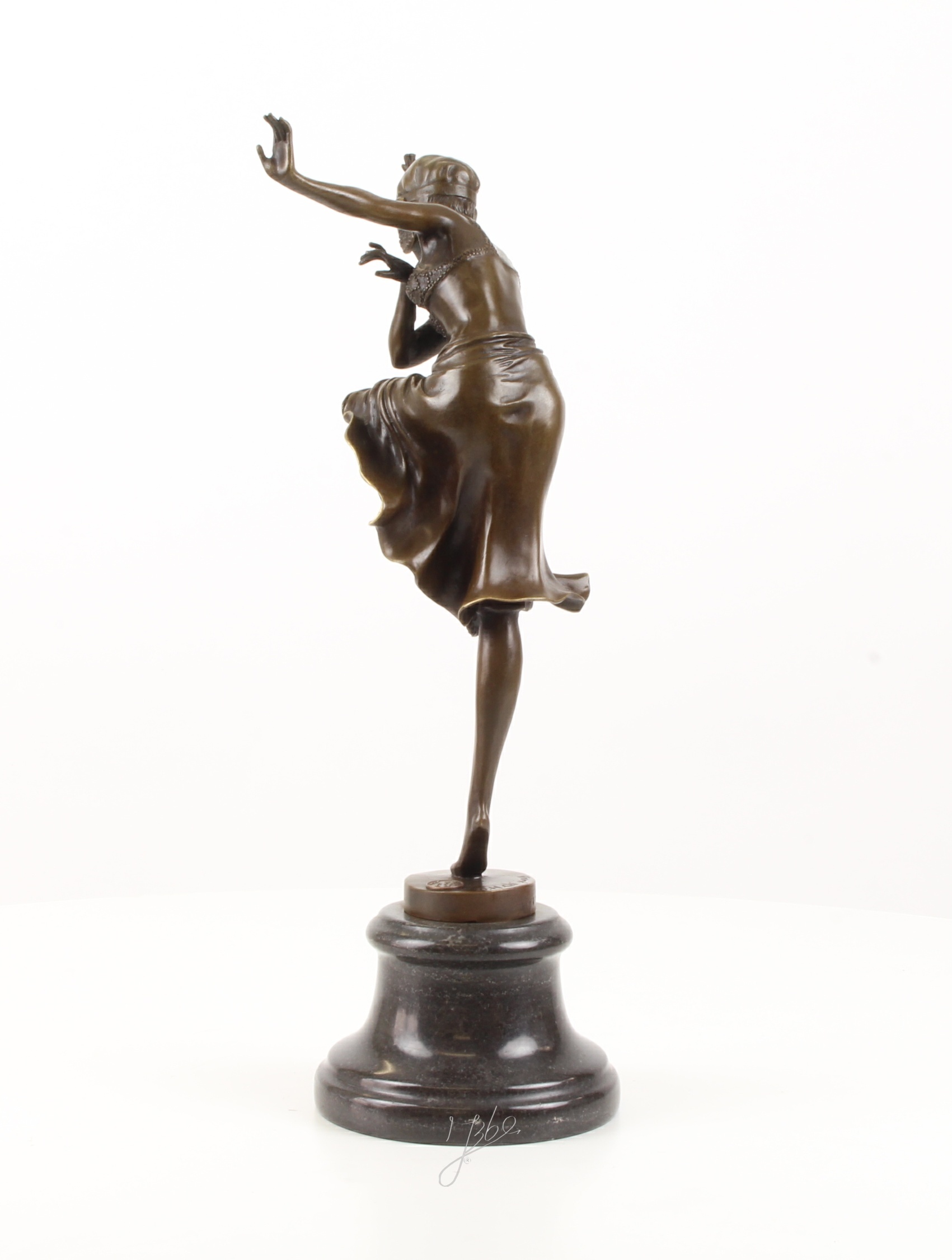 Exquisite Bronze Tänzerin Skulptur Hindu Tänzerin Statue 10