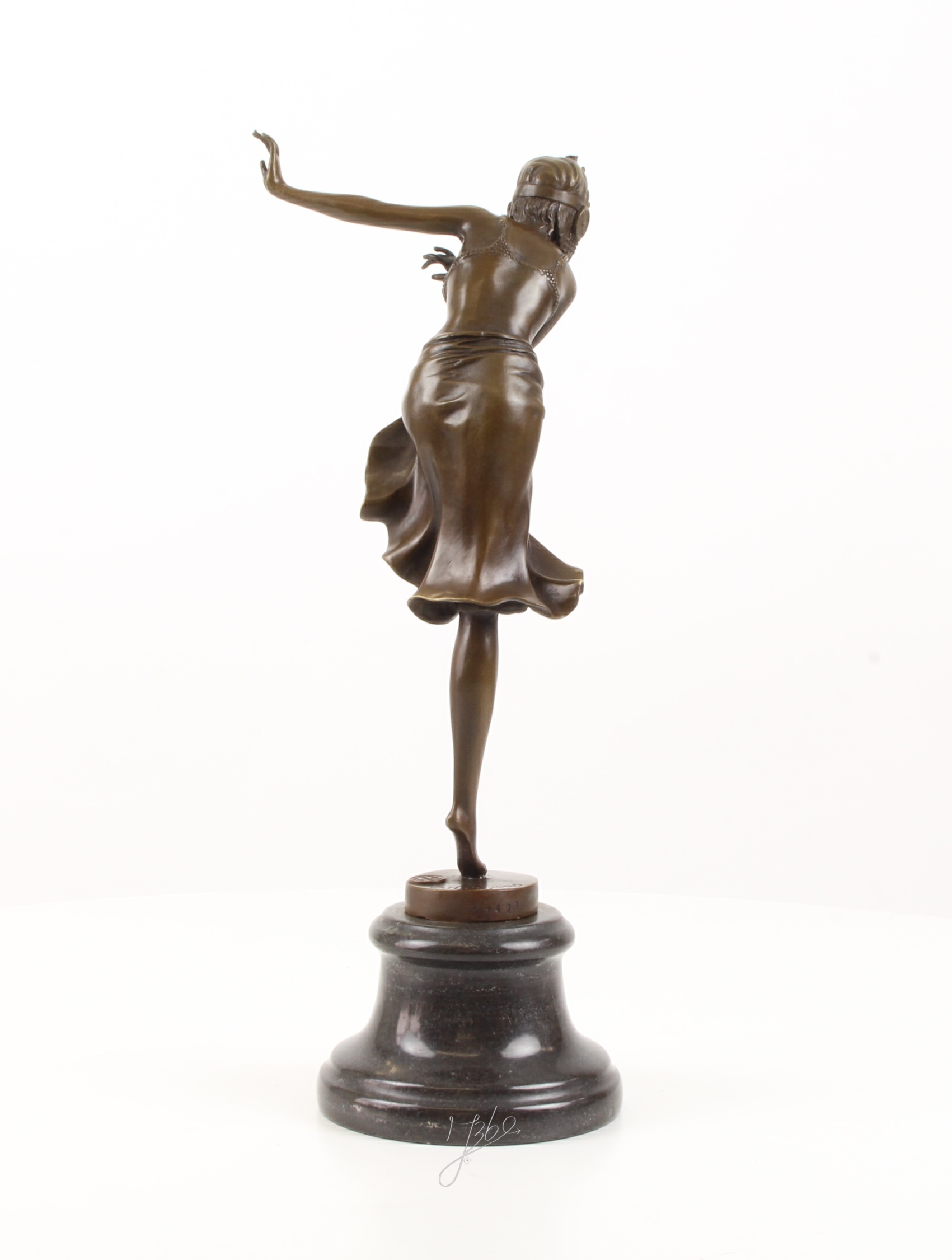 Exquisite Bronze Tänzerin Skulptur Hindu Tänzerin Statue 7