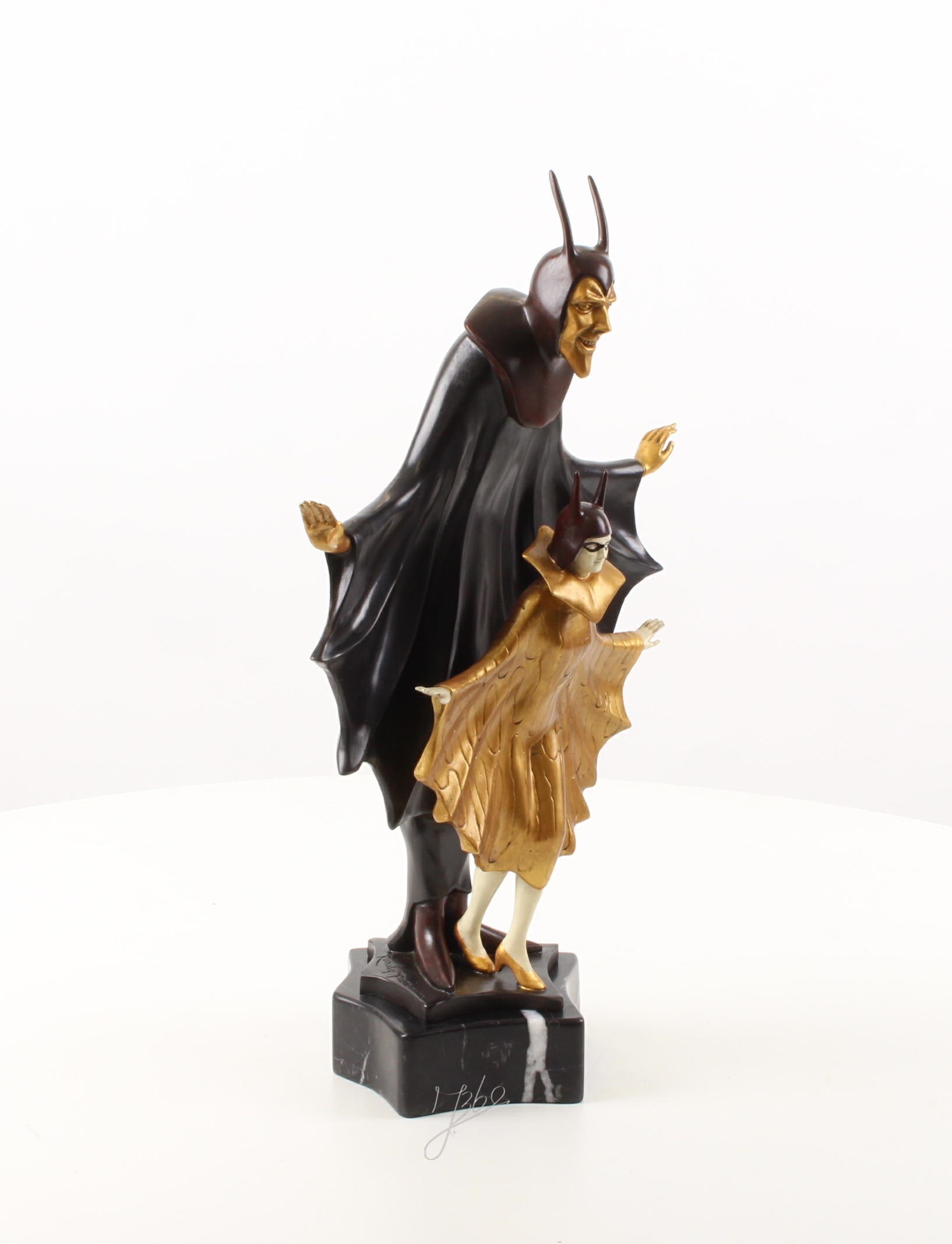 Dynamische Bronze Tanzskulptur Elegante Bewegung in Kunst 17