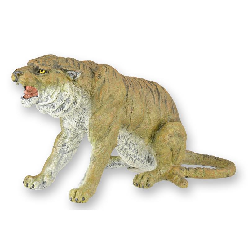 Exquisite Bronze Tiger Skulptur sitzende Tigerfigur mit offenem Maul 2
