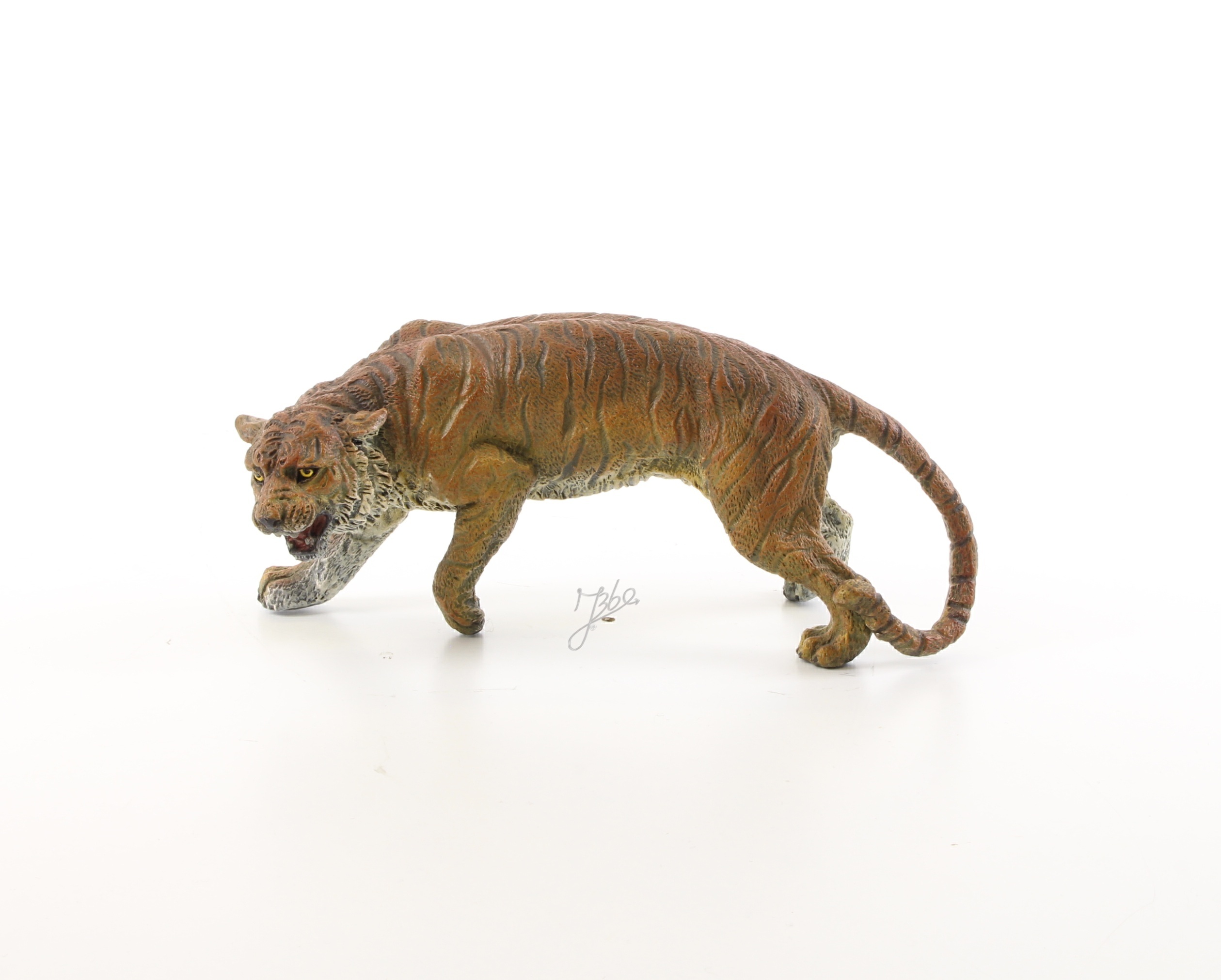 Exquisite Bronze Tiger Skulptur Detaillierte Bronzene Tigerfigur für Ihr Zuhause 9