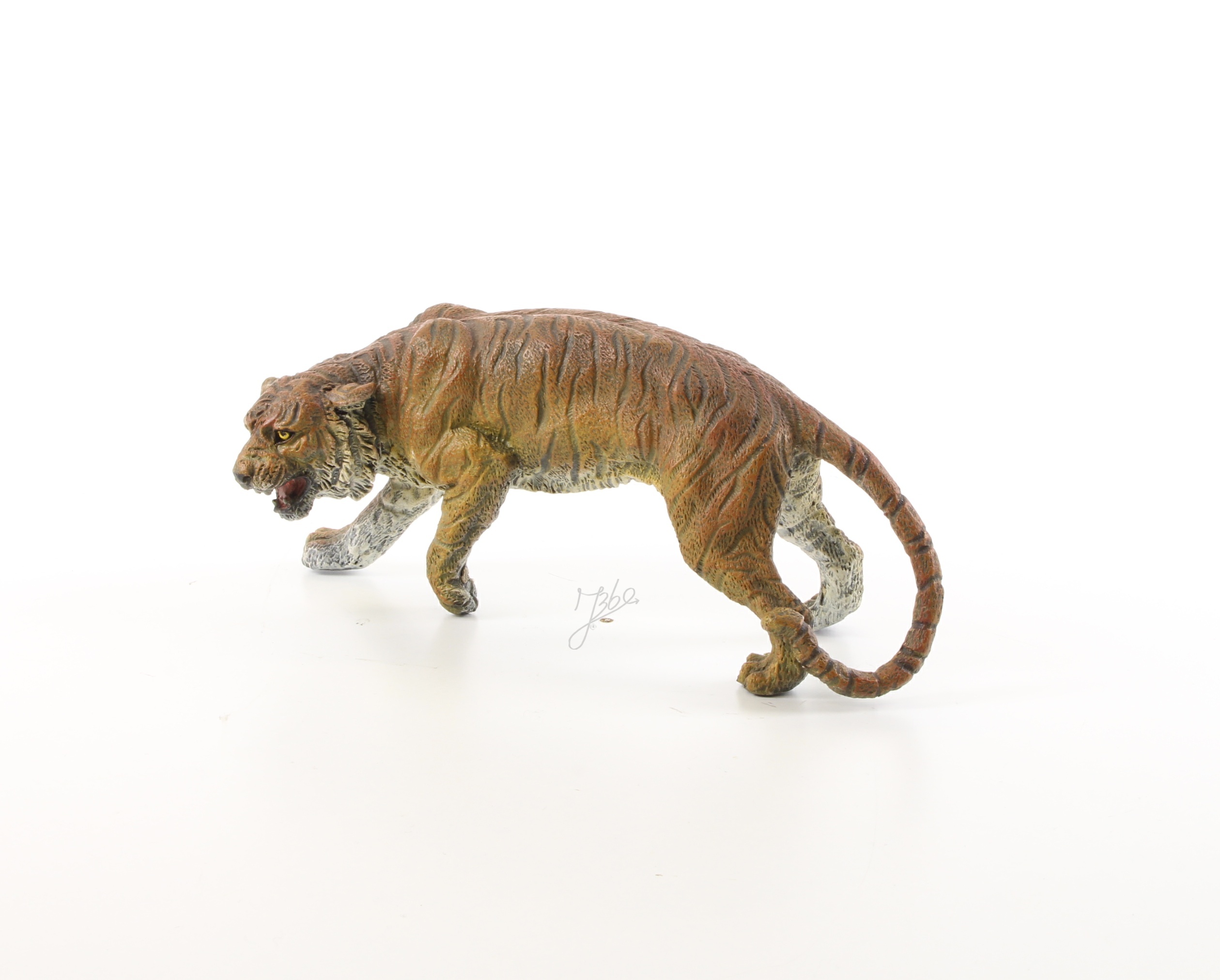 Exquisite Bronze Tiger Skulptur Detaillierte Bronzene Tigerfigur für Ihr Zuhause 12