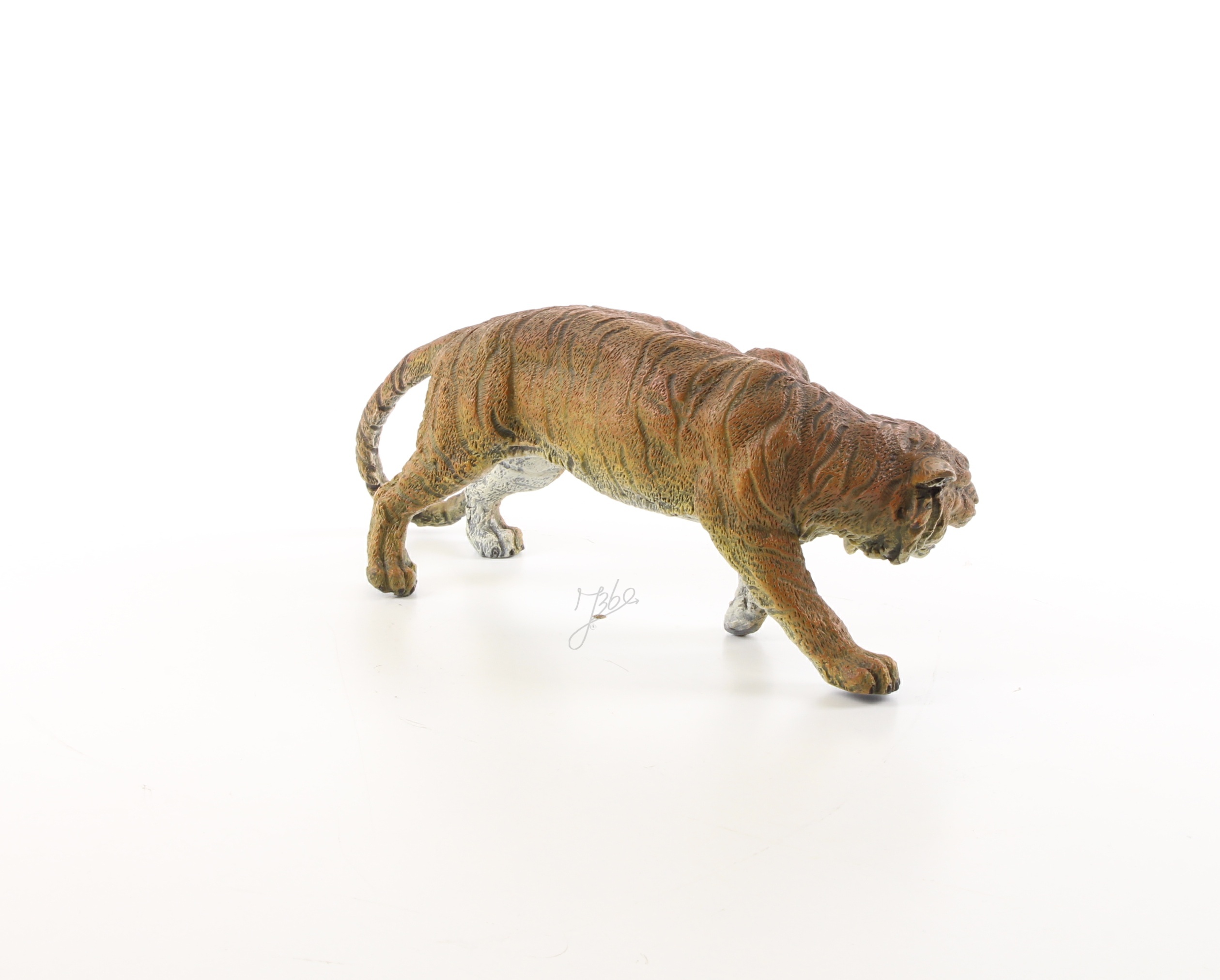 Exquisite Bronze Tiger Skulptur Detaillierte Bronzene Tigerfigur für Ihr Zuhause 17