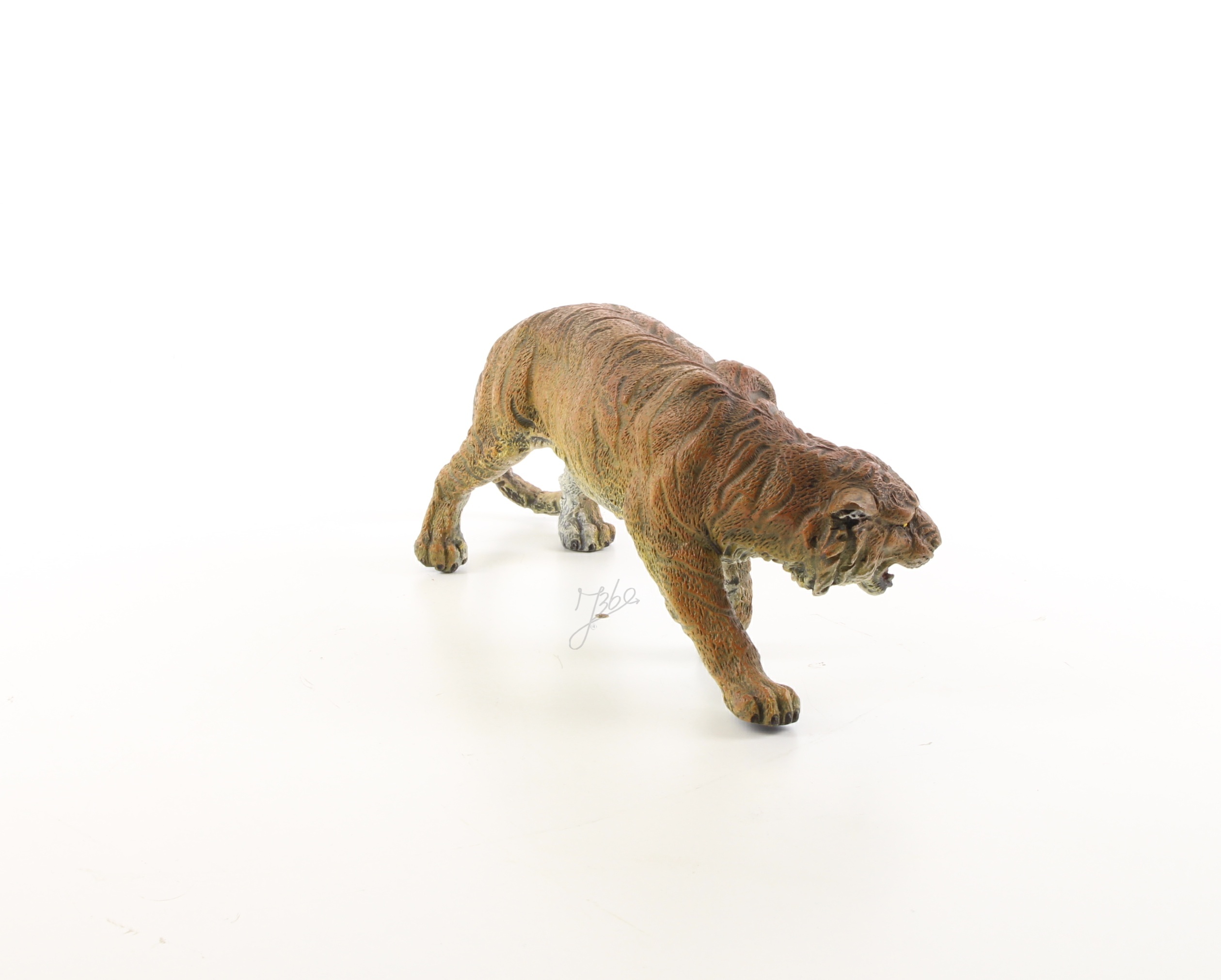 Exquisite Bronze Tiger Skulptur Detaillierte Bronzene Tigerfigur für Ihr Zuhause 13