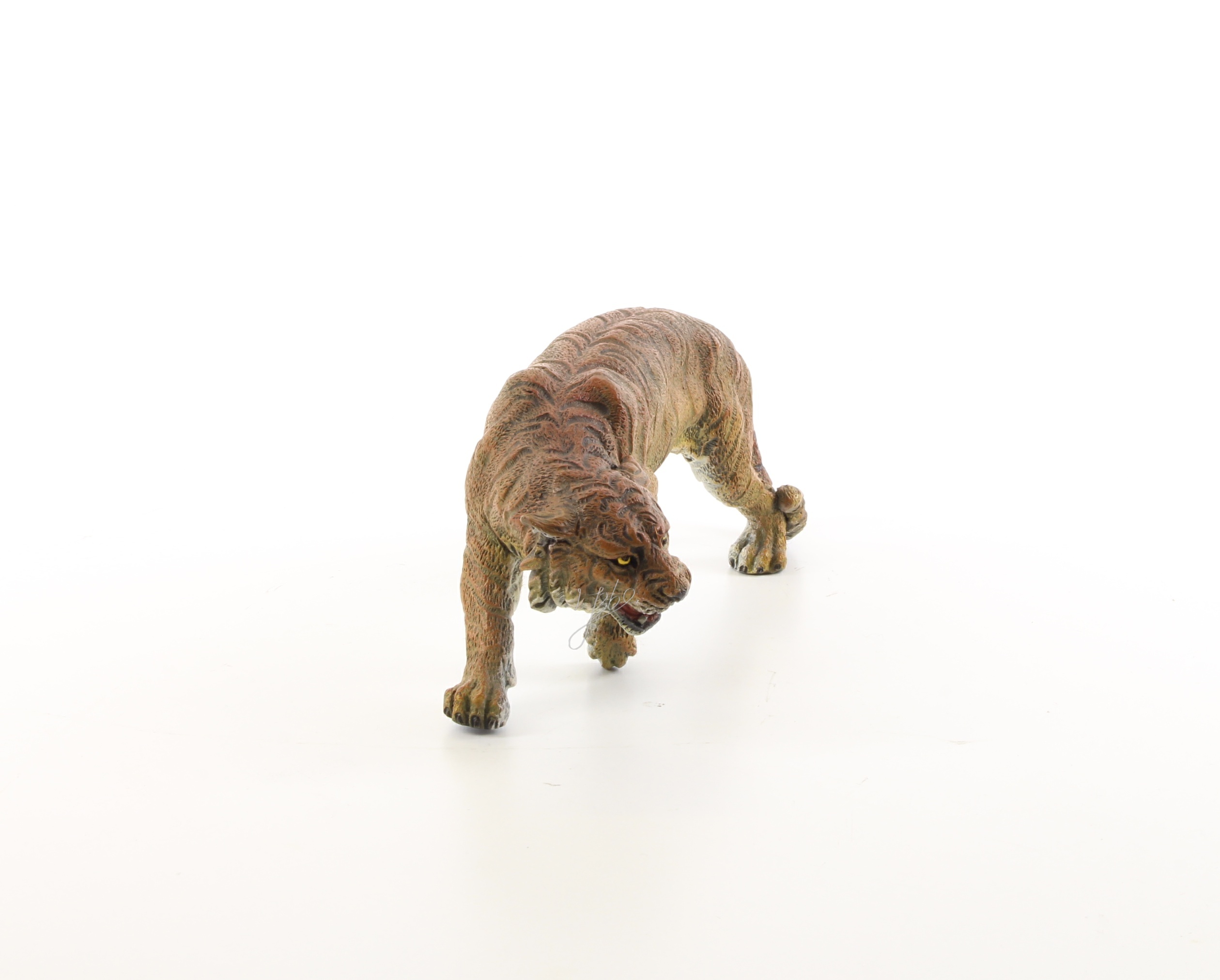 Exquisite Bronze Tiger Skulptur Detaillierte Bronzene Tigerfigur für Ihr Zuhause 16