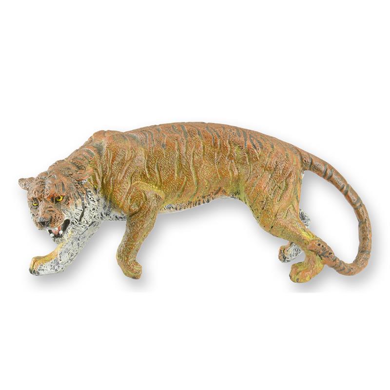 Exquisite Bronze Tiger Skulptur Detaillierte Bronzene Tigerfigur für Ihr Zuhause 2