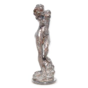 Elegante Bronze Figur Eve Abstrakte Bronzeskulptur ohne Gesichtszüge