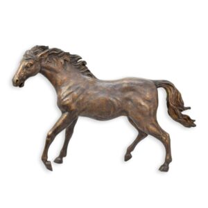 Hochwertige Bronze Pferdeskulptur Dynamische Pferdestatue für Ihr Zuhause
