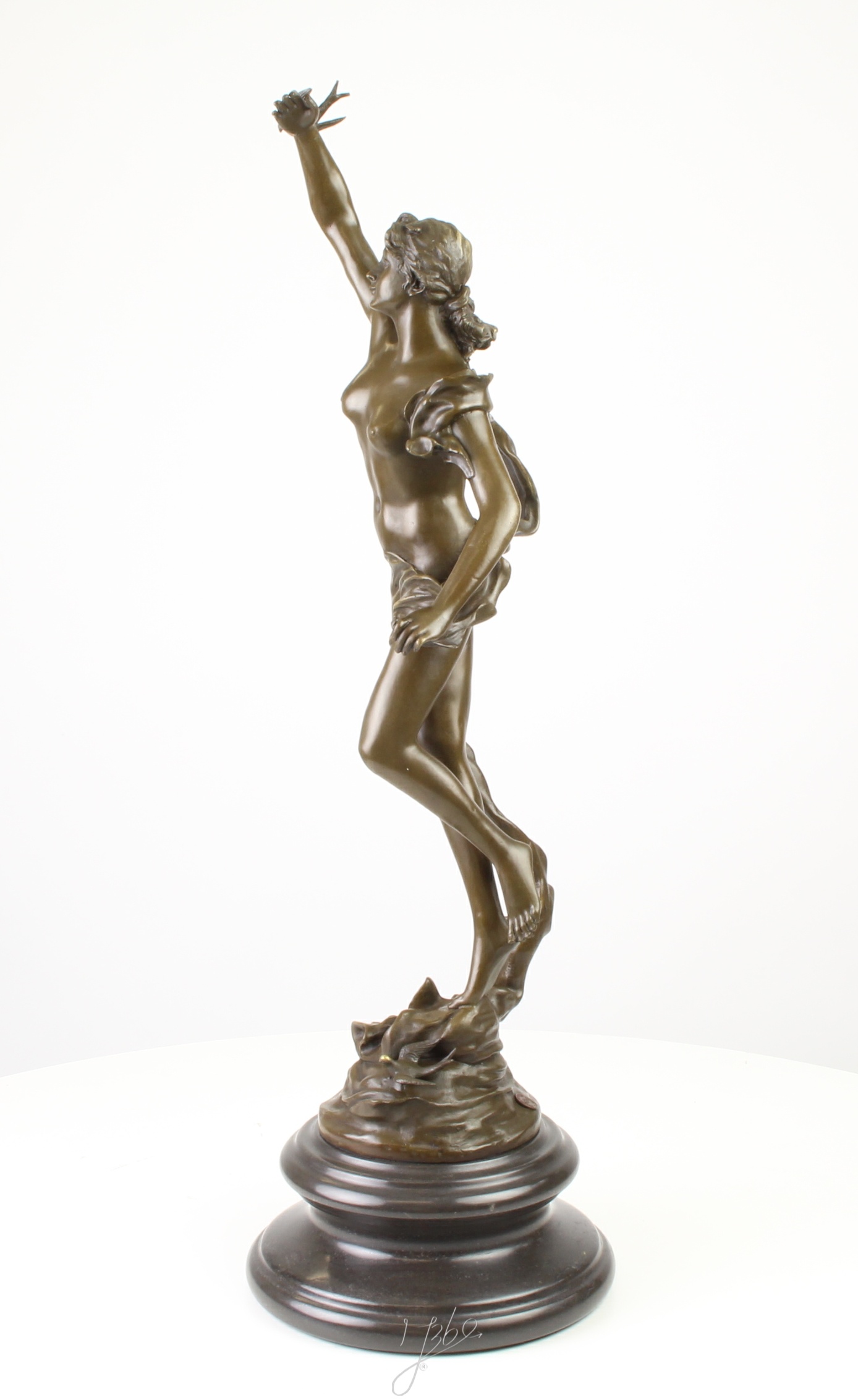Exquisite Bronze Figur L’Aurore Detaillierte Tanzende Frau Skulptur 7