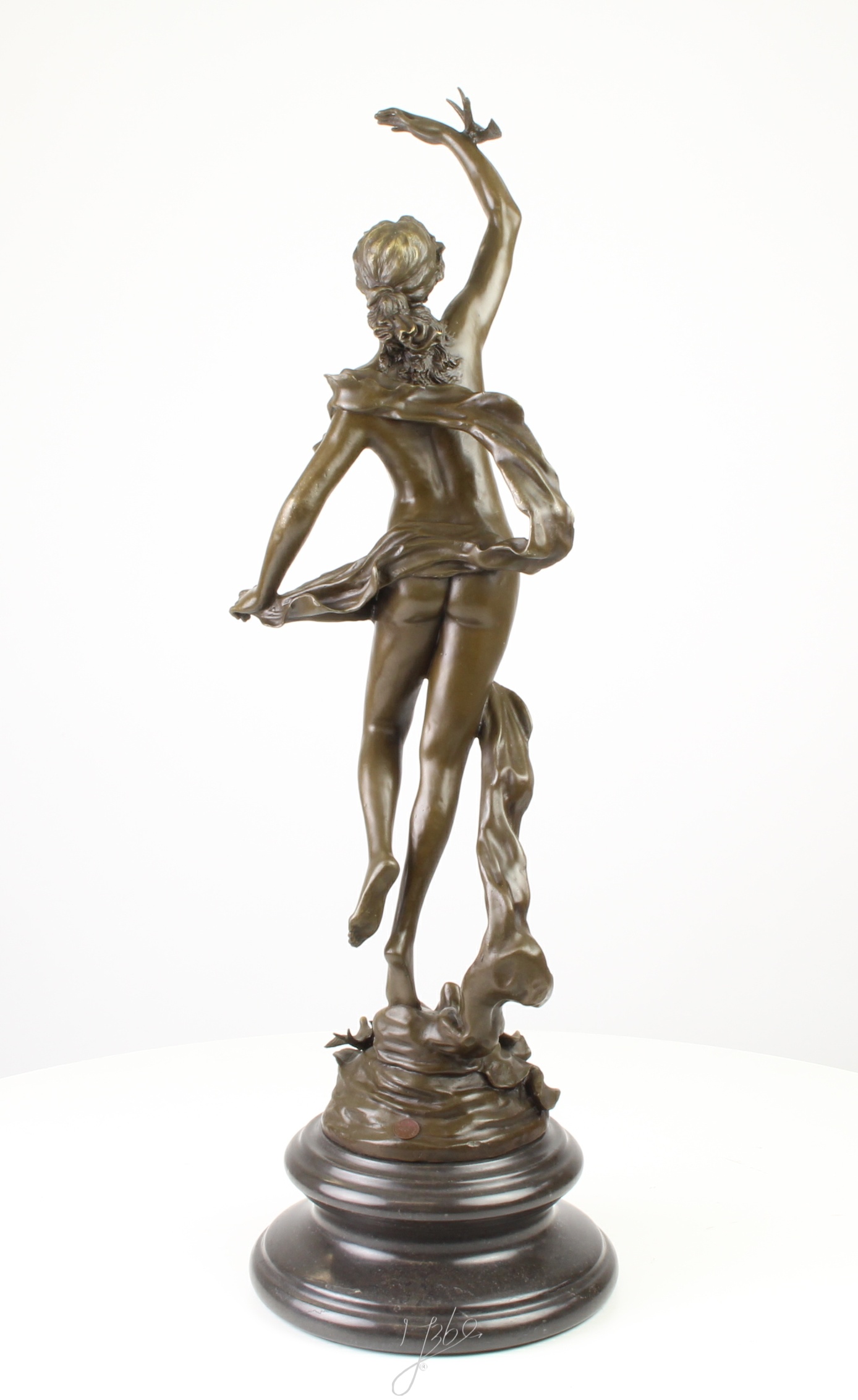 Exquisite Bronze Figur L’Aurore Detaillierte Tanzende Frau Skulptur 11