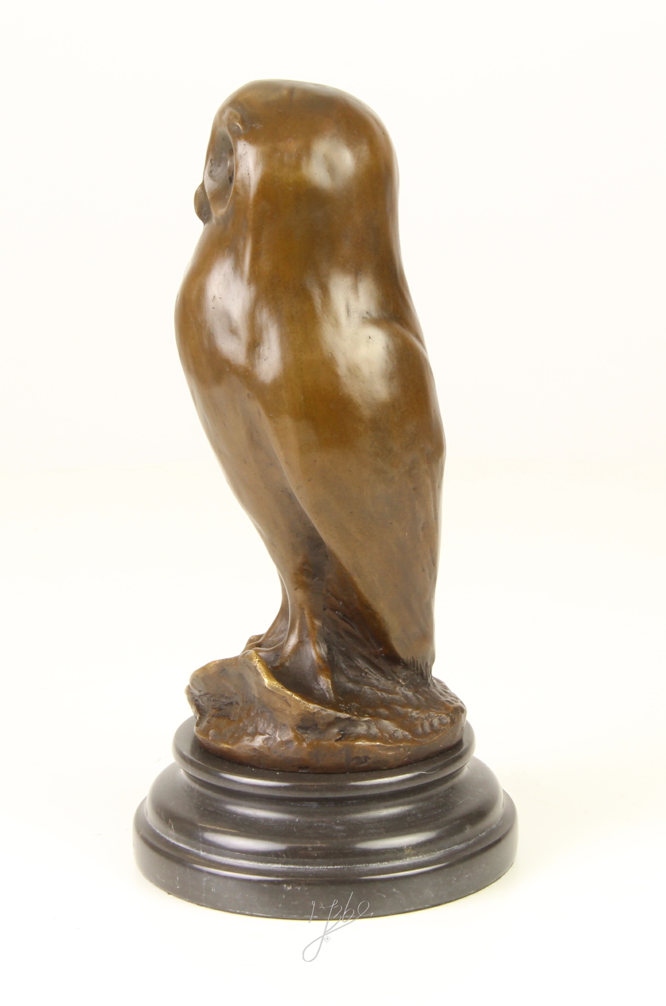 Detaillierte Bronze-Eulenskulptur Elegante Dekoration für Ihr Zuhause 5