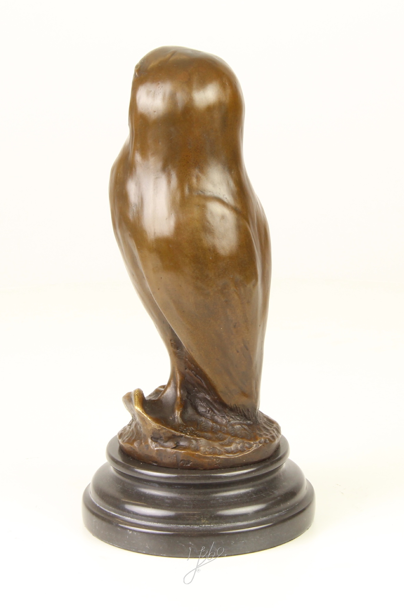 Detaillierte Bronze-Eulenskulptur Elegante Dekoration für Ihr Zuhause 6