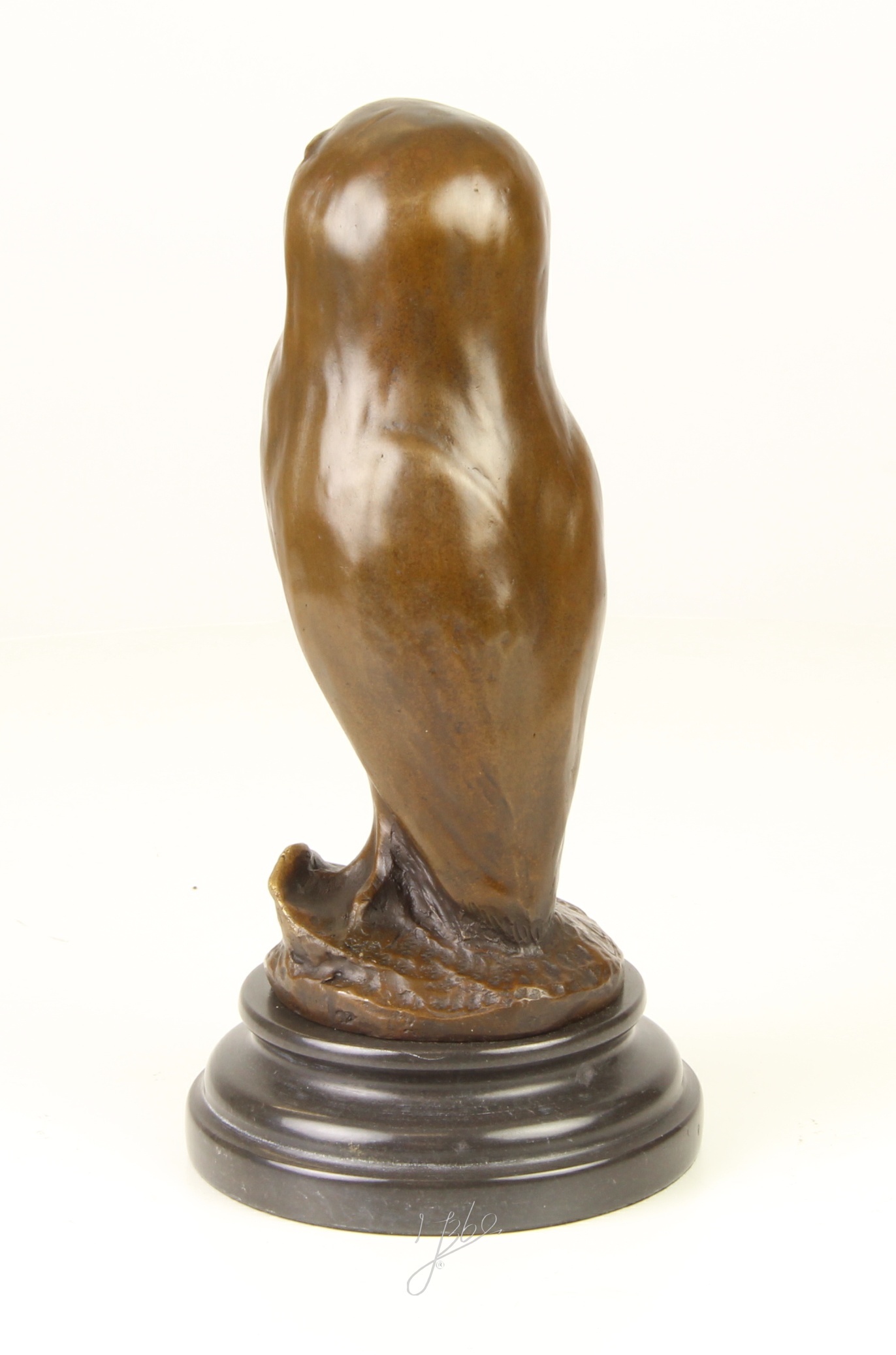 Detaillierte Bronze-Eulenskulptur Elegante Dekoration für Ihr Zuhause 9