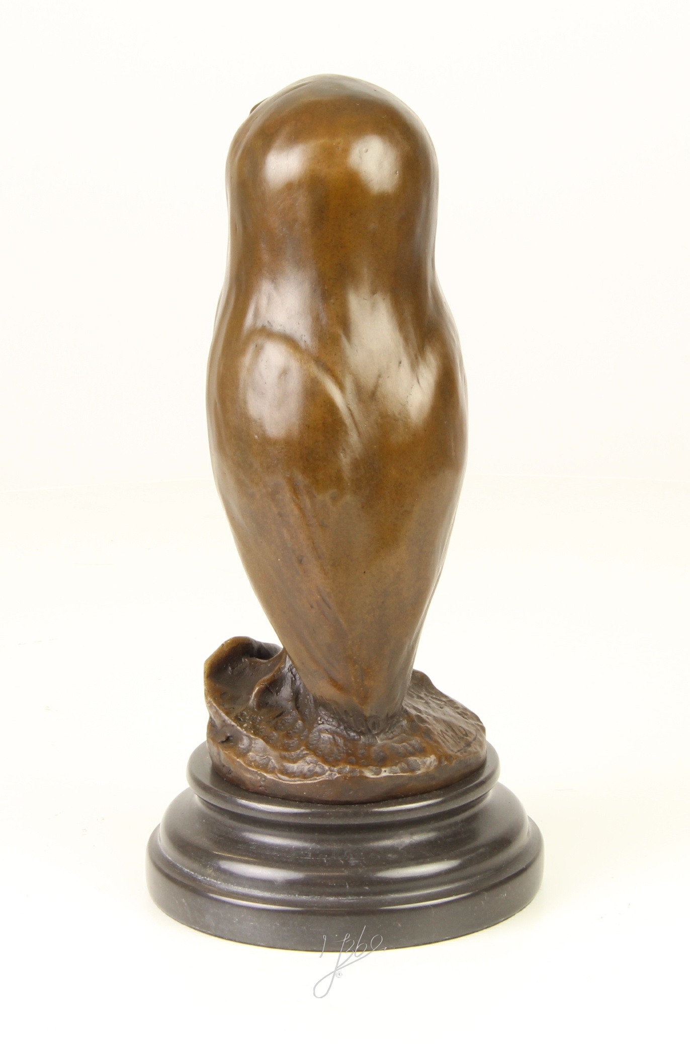 Detaillierte Bronze-Eulenskulptur Elegante Dekoration für Ihr Zuhause 12