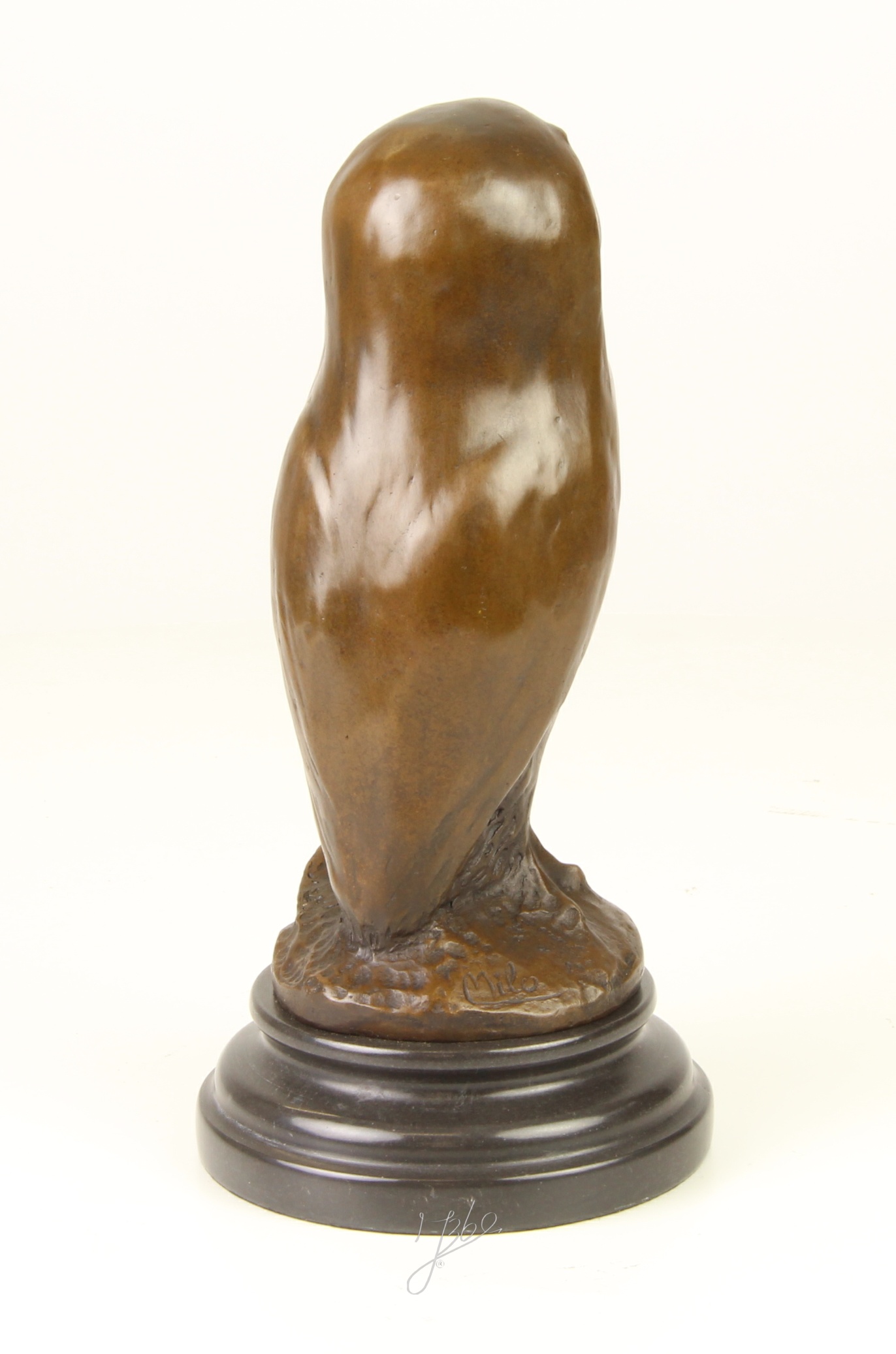 Detaillierte Bronze-Eulenskulptur Elegante Dekoration für Ihr Zuhause 10