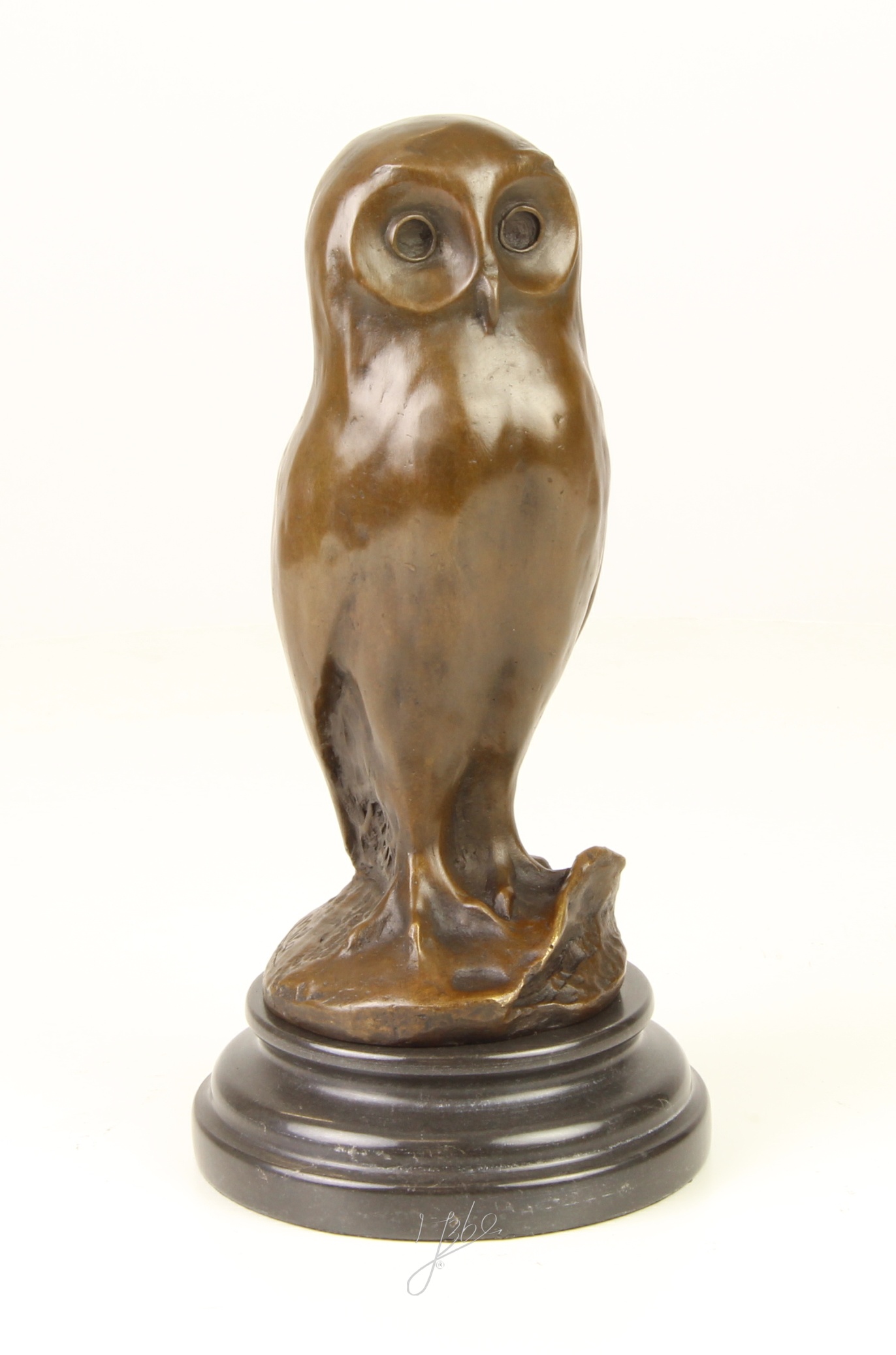 Detaillierte Bronze-Eulenskulptur Elegante Dekoration für Ihr Zuhause 17