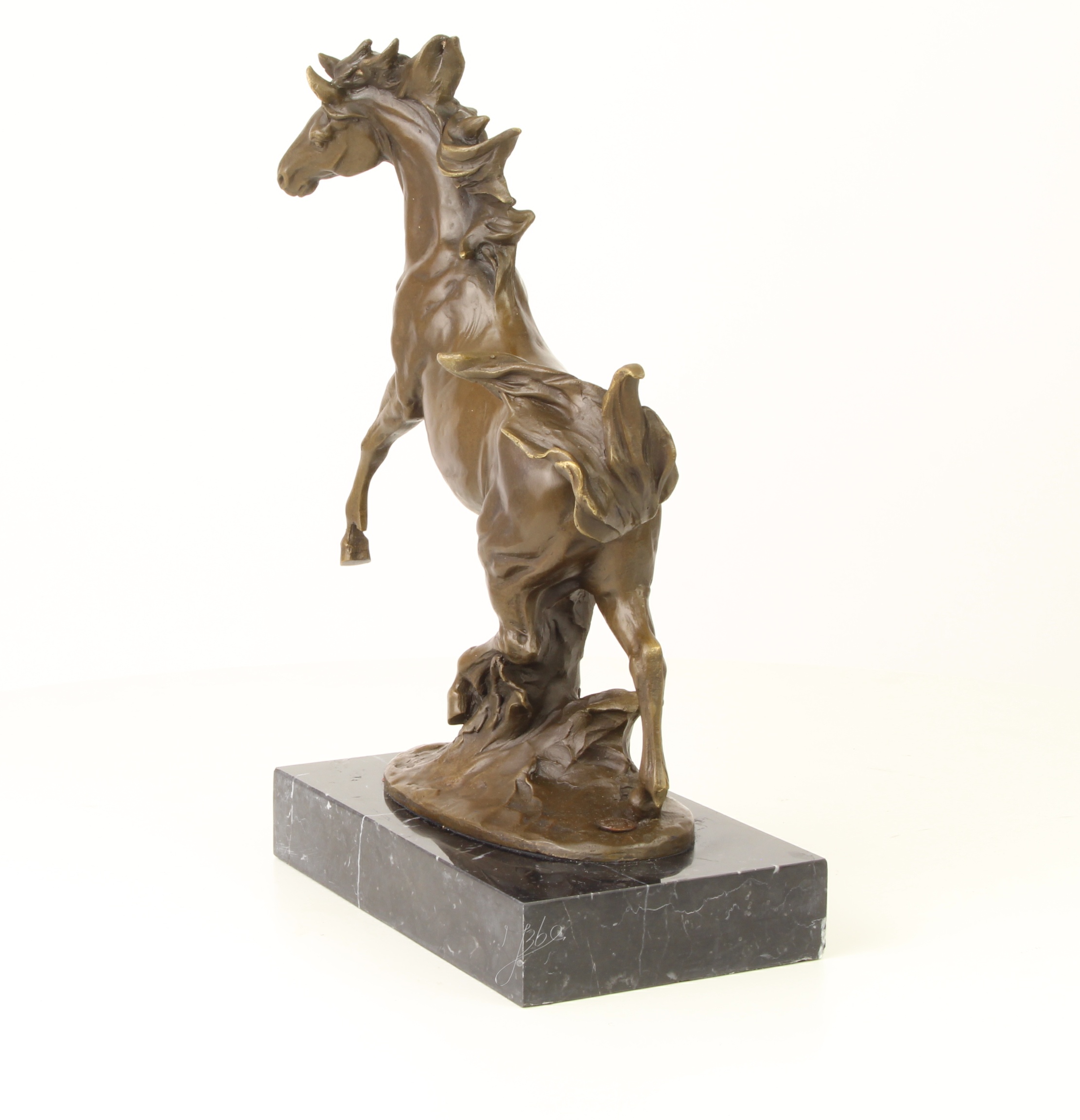 Exquisite Bronze Pferdefigur Detaillierte Pferdeskulptur für Sammler 8
