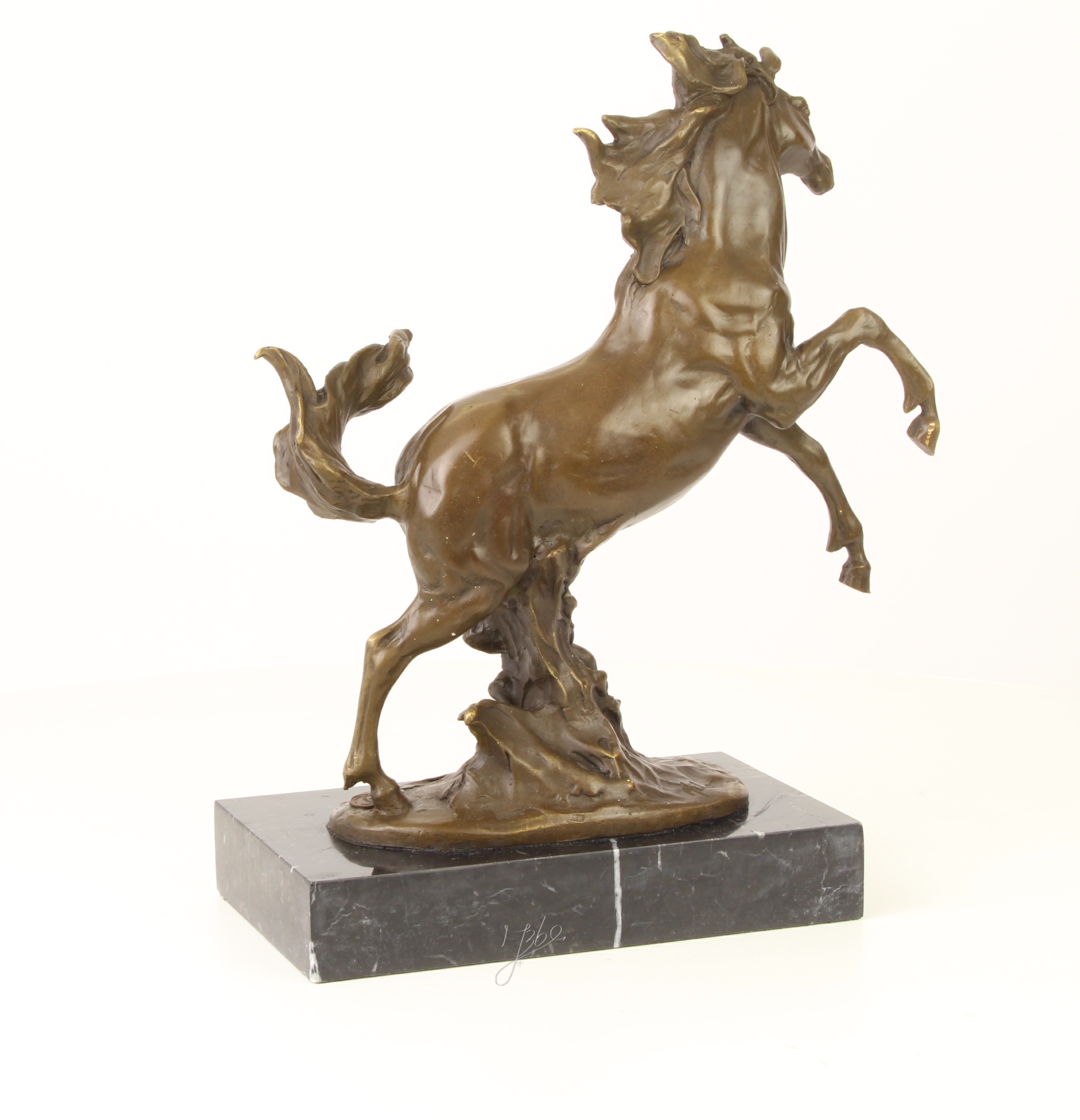 Exquisite Bronze Pferdefigur Detaillierte Pferdeskulptur für Sammler 9