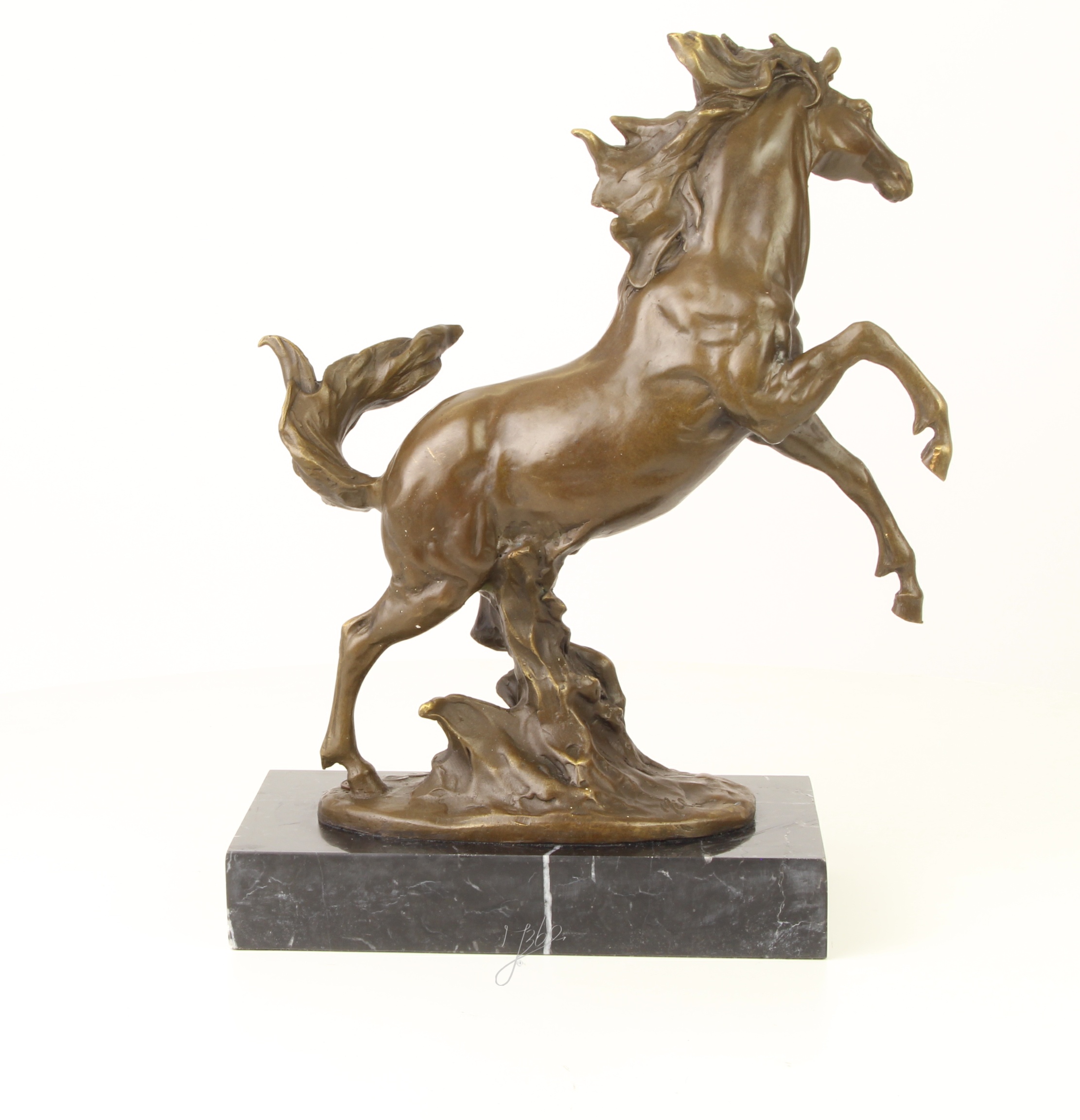 Exquisite Bronze Pferdefigur Detaillierte Pferdeskulptur für Sammler 12