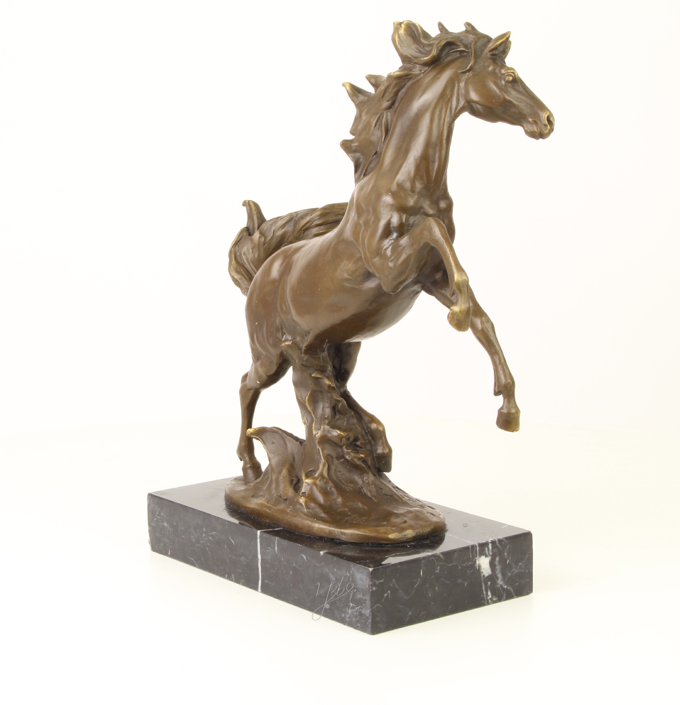 Exquisite Bronze Pferdefigur Detaillierte Pferdeskulptur für Sammler 10