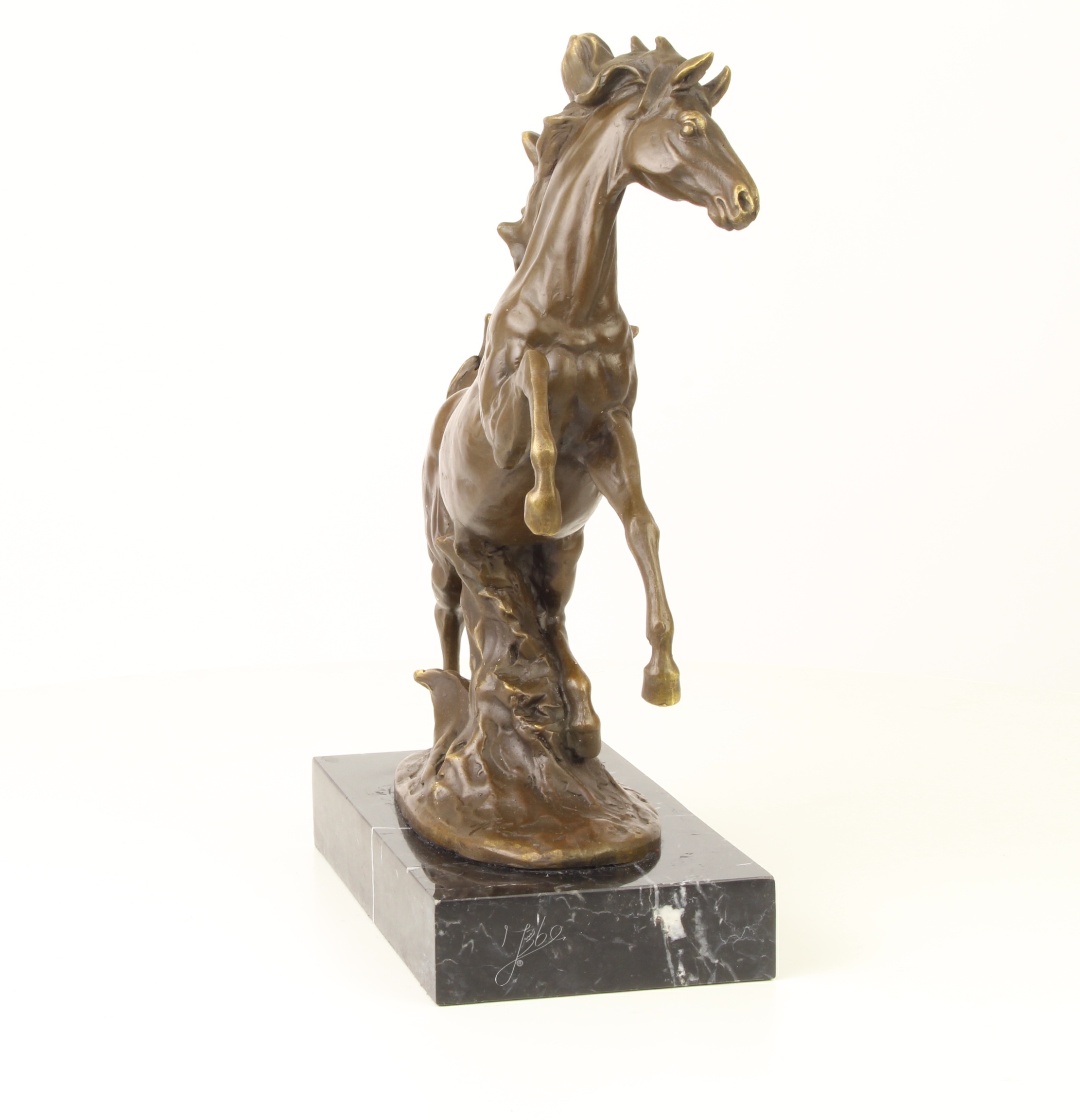Exquisite Bronze Pferdefigur Detaillierte Pferdeskulptur für Sammler 13