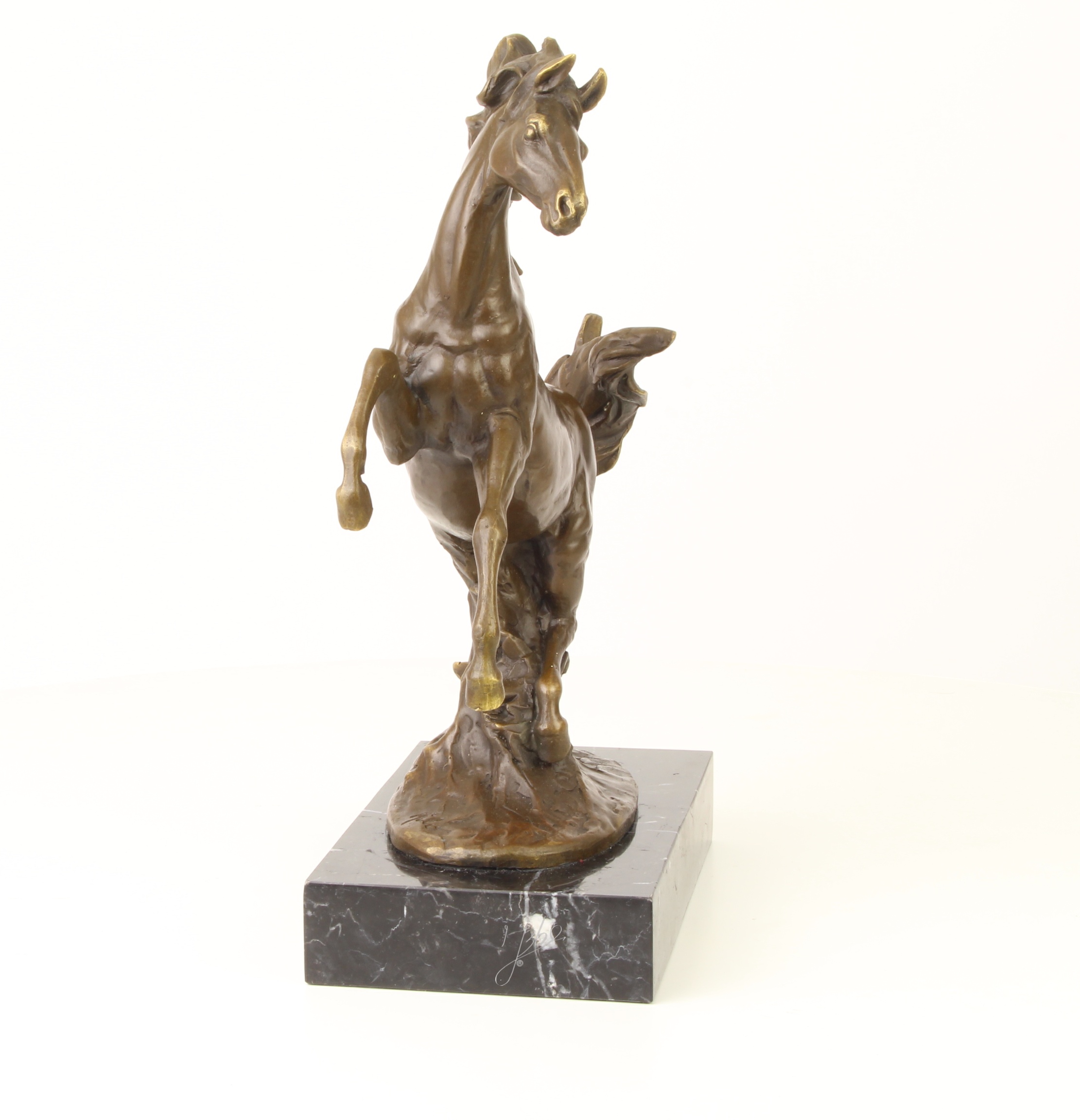 Exquisite Bronze Pferdefigur Detaillierte Pferdeskulptur für Sammler 15
