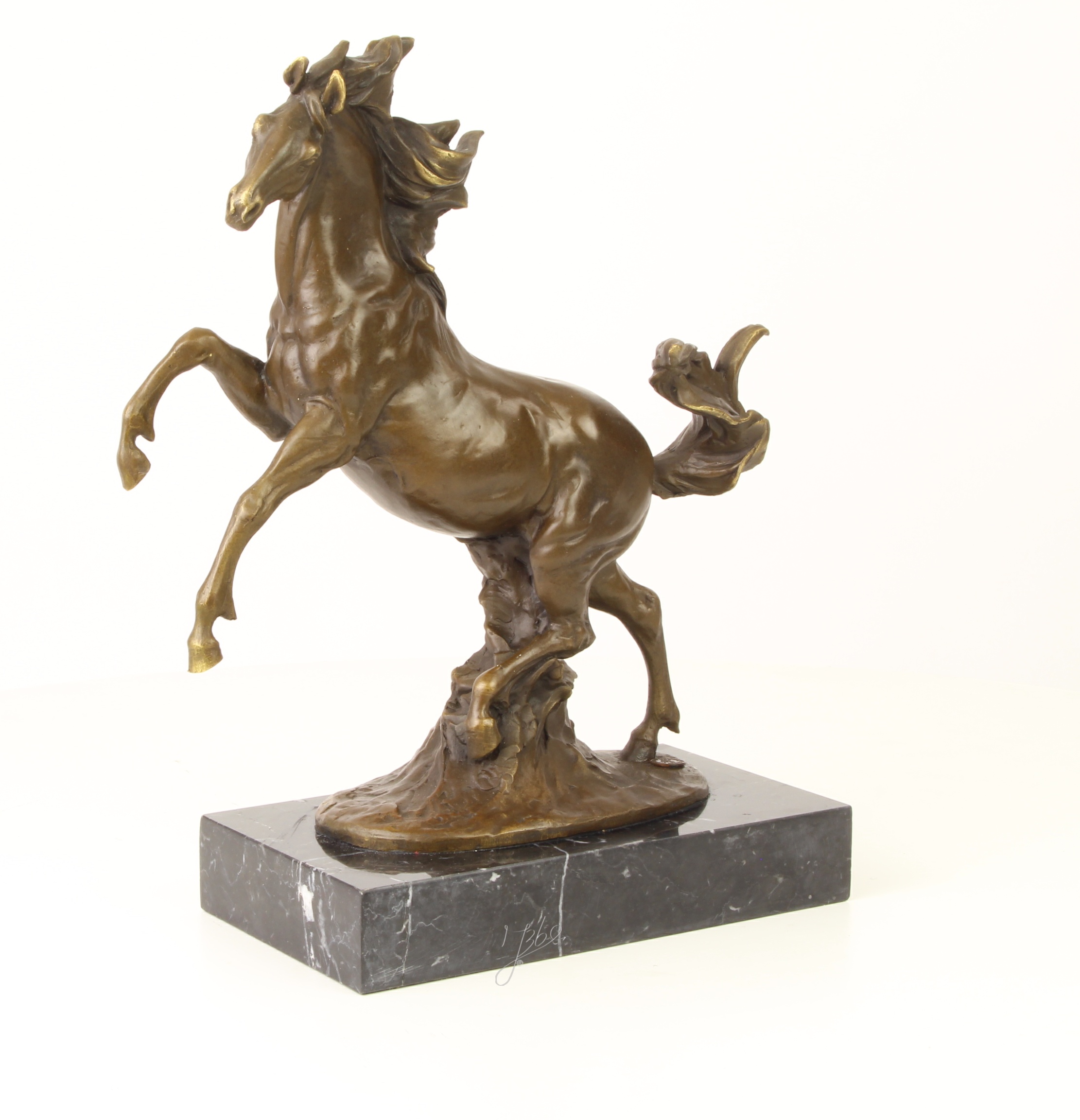 Exquisite Bronze Pferdefigur Detaillierte Pferdeskulptur für Sammler 14