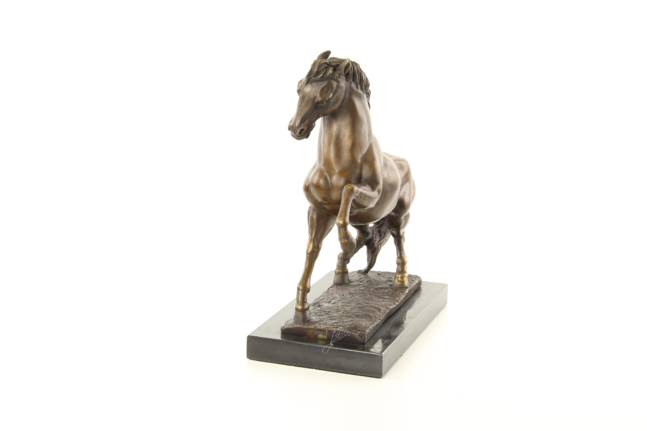 Dynamische Bronze Pferdeskulptur Atemberaubende Kunst für Ihr Zuhause 7