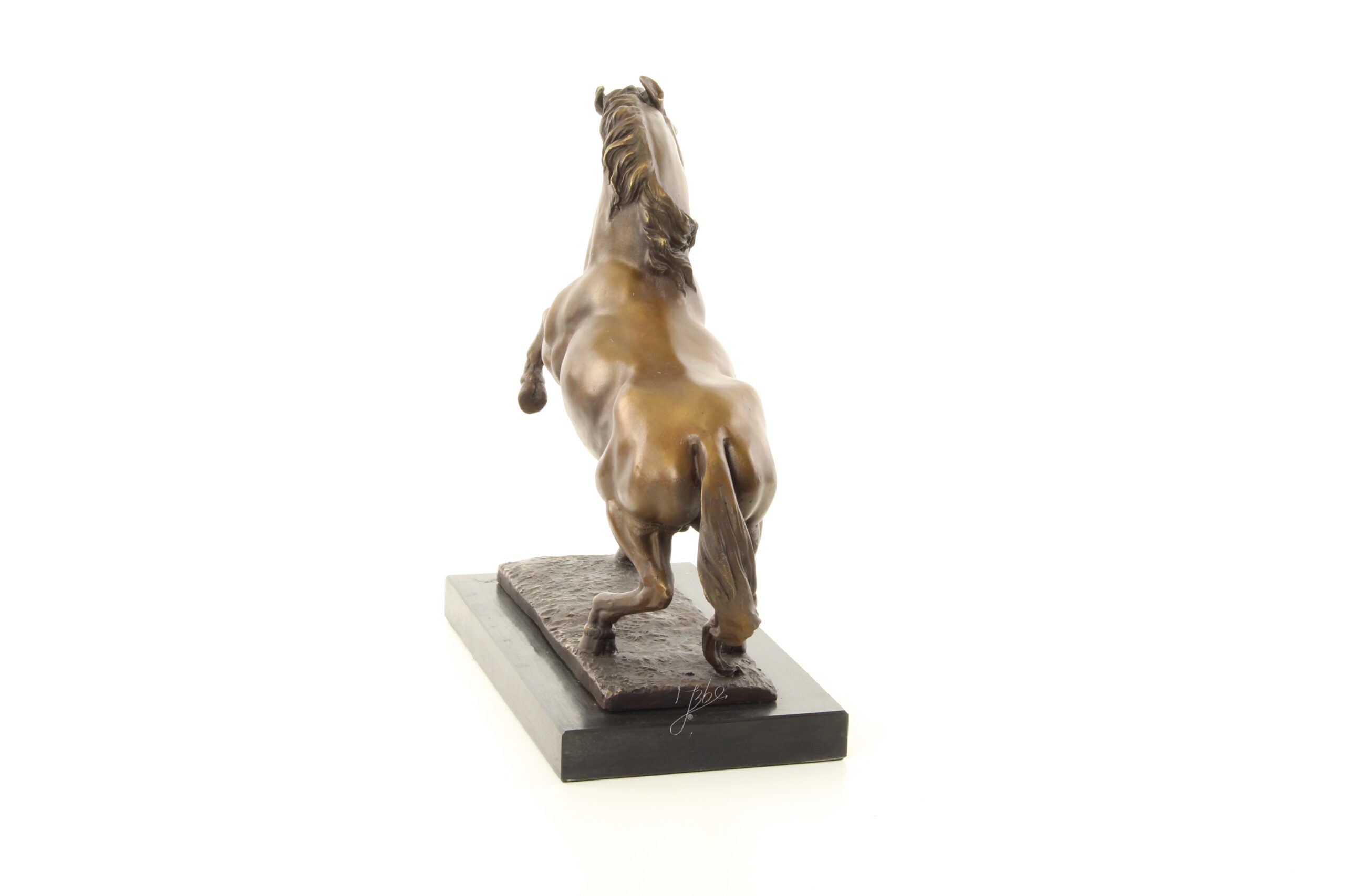 Dynamische Bronze Pferdeskulptur Atemberaubende Kunst für Ihr Zuhause 15