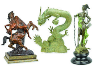 Bronceskulpturen Mythologie