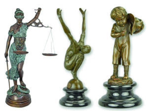 Bronzefiguren Menschen